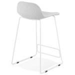 Paris Prix Tabouret De Bar Design "Sochi" 85cm Gris & Blanc