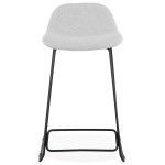 Paris Prix Tabouret De Bar Design "Sochi" 85cm Gris & Noir