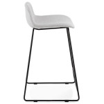 Paris Prix Tabouret De Bar Design "Sochi" 85cm Gris & Noir