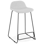 paris prix Tabouret de Bar Design "Sochi" 85cm Gris & Noir
