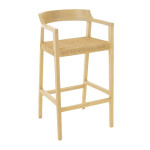 paris prix Tabouret de Bar Design "Sungkai" 100cm Naturel