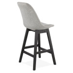 Paris Prix Tabouret De Bar Design "Svona" 102cm Gris & Noir