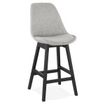 paris prix Tabouret de Bar Design "Svona" 102cm Gris & Noir