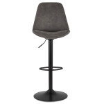 Paris Prix Tabouret De Bar Design "Takata" 123cm Gris Foncé