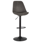 paris prix Tabouret de Bar Design "Takata" 123cm Gris Foncé