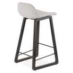 Paris Prix Tabouret De Bar Design "Talik" 86cm Gris & Noir