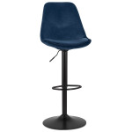 paris prix Tabouret de Bar Design "Terano" 123cm Bleu
