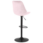 Paris Prix Tabouret De Bar Design "Terano" 123cm Rose