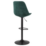 Paris Prix Tabouret De Bar Design "Terano" 123cm Vert