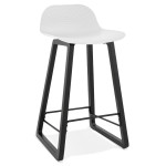 paris prix Tabouret de Bar Design "Toki" 87cm Blanc & Noir