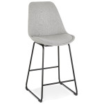 paris prix Tabouret de Bar Design "Veretia" 109cm Gris & Noir