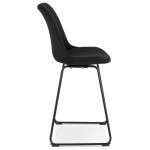 Paris Prix Tabouret De Bar Design "Veretia" 109cm Noir