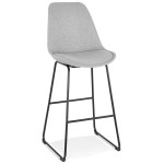 paris prix Tabouret de Bar Design "Veretia" 119cm Gris & Noir