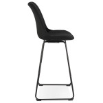 Paris Prix Tabouret De Bar Design "Veretia" 119cm Noir