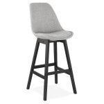 paris prix Tabouret de Bar Design "Xenu" 114cm Gris & Noir