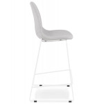 Paris Prix Tabouret De Bar Empilable "Augustus" 101cm Gris Clair