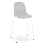 paris prix Tabouret de Bar Empilable "Augustus" 101cm Gris Clair