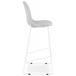 Paris Prix Tabouret De Bar Empilable "Augustus" 111cm Gris Clair