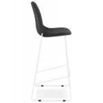 Paris Prix Tabouret De Bar Empilable "Augustus" 111cm Gris Foncé