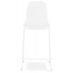 Paris Prix Tabouret De Bar Empilable "Isiah" 101cm Blanc
