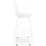 Paris Prix Tabouret De Bar Empilable "Isiah" 101cm Blanc