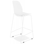 Paris Prix Tabouret De Bar Empilable "Isiah" 101cm Blanc