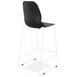 Paris Prix Tabouret De Bar Empilable "Isiah" 101cm Noir