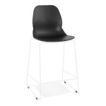 paris prix Tabouret de Bar Empilable "Isiah" 101cm Noir