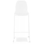 Paris Prix Tabouret De Bar Empilable "Isiah" 111cm Blanc