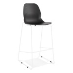 paris prix Tabouret de Bar Empilable "Isiah" 111cm Noir