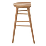 Paris Prix Tabouret De Bar En Bois "Ana" 69cm Naturel