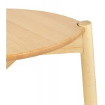 Paris Prix Tabouret De Bar En Bois "Errol" 65cm Naturel
