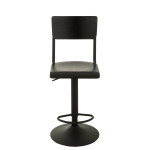 Paris Prix Tabouret De Bar En Bois "Mauricio" 105cm Noir