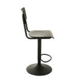 Paris Prix Tabouret De Bar En Bois "Mauricio" 105cm Noir