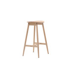 Paris Prix Tabouret De Bar En Bois "Orust" 76cm Naturel