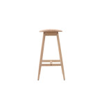 Paris Prix Tabouret De Bar En Bois "Orust" 76cm Naturel
