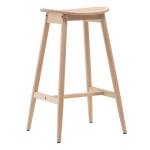 paris prix Tabouret de Bar en Bois "Orust" 76cm Naturel