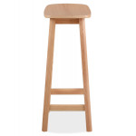Paris Prix Tabouret De Bar En Bois "Sung" 66cm Naturel