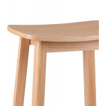 Paris Prix Tabouret De Bar En Bois "Sung" 76cm Naturel