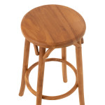 Paris Prix Tabouret De Bar En Teck "Ali" 75cm Naturel