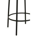 Paris Prix Tabouret De Bar En Tissu Bouclé "Aldo" 67cm Blanc