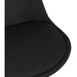Paris Prix Tabouret De Bar En Tissu "Christopher" 115cm Noir