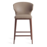 Paris Prix Tabouret De Bar En Tissu "Diego" 95cm Beige