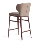 Paris Prix Tabouret De Bar En Tissu "Diego" 95cm Beige