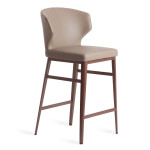 paris prix Tabouret de Bar en Tissu "Diego" 95cm Beige