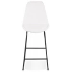 Paris Prix Tabouret De Bar En Tissu "Jerold" 109cm Blanc