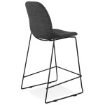 Paris Prix Tabouret De Bar En Tissu "Oscar" 101cm Gris Foncé