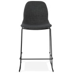 Paris Prix Tabouret De Bar En Tissu "Oscar" 101cm Gris Foncé