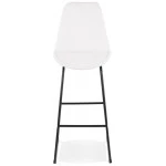 Paris Prix Tabouret De Bar En Tissu "Ramon" 119cm Blanc