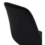 Paris Prix Tabouret De Bar En Velours "Lon" 115cm Noir